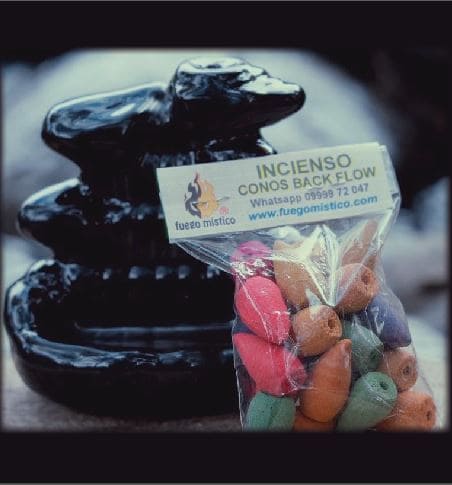 Incienceros de Flujo Inverso en Porcelana