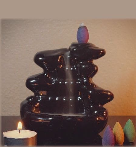 Incienceros de Flujo Inverso en Porcelana