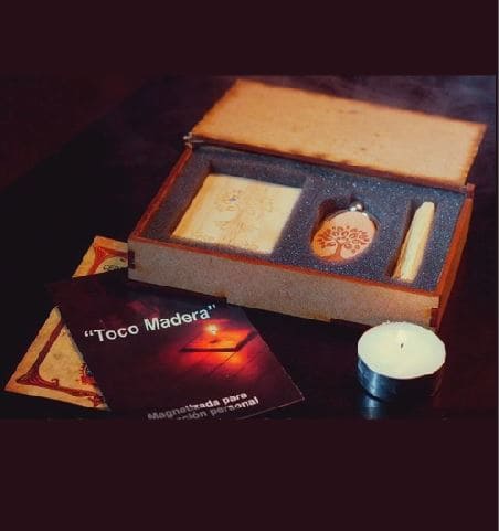 KIT TABLITA TOCO MADERA