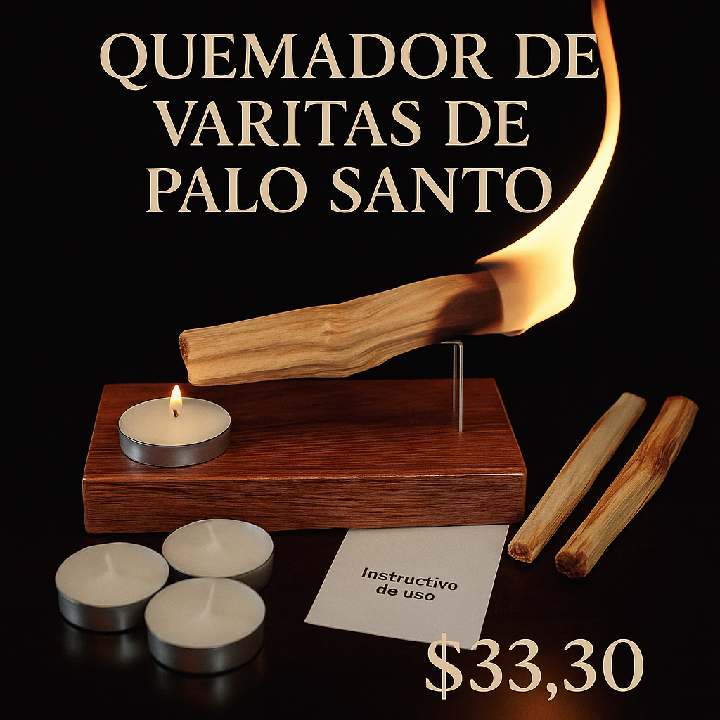 Quemador de Varitas  de Palo Santo